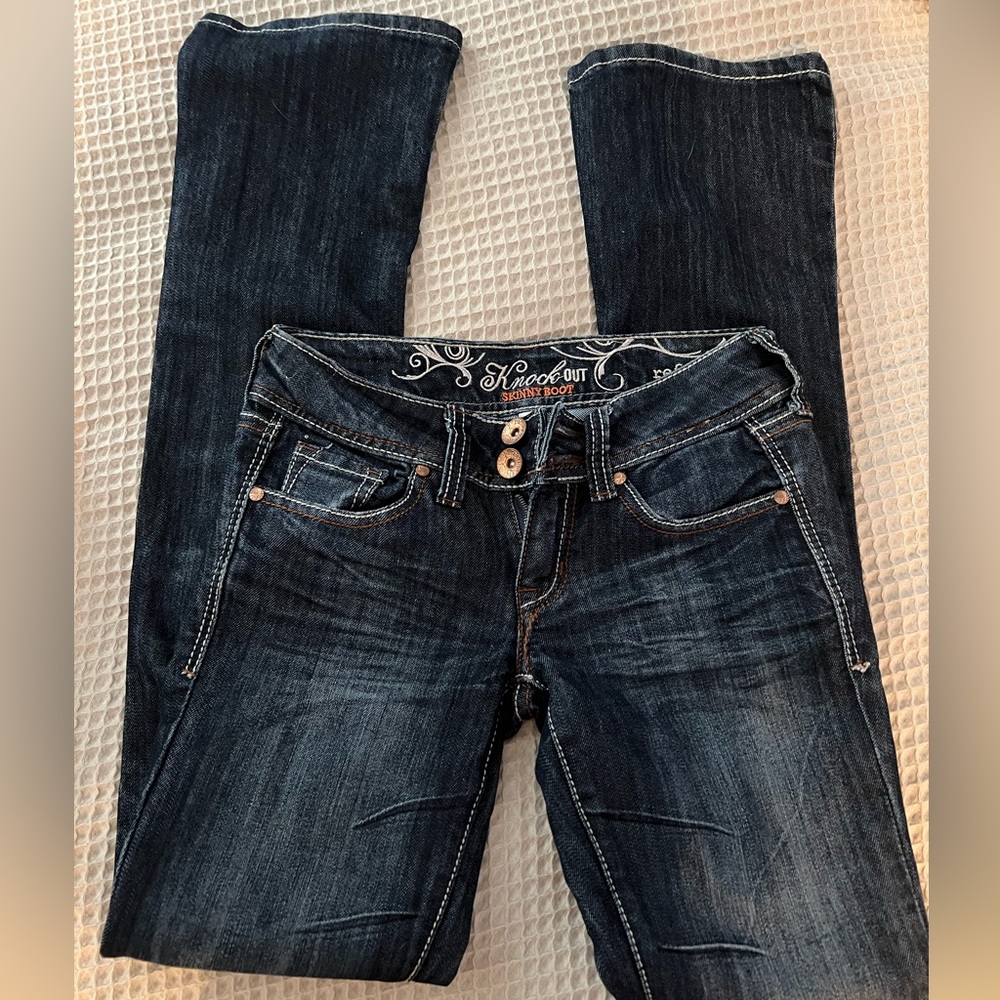 Women's Dark Blue Jeans